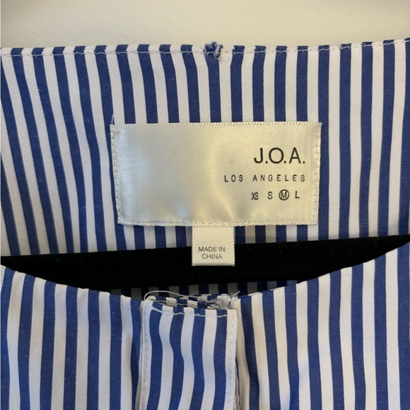 JOA striped top blue white medium revolve - Picture 5 of 8